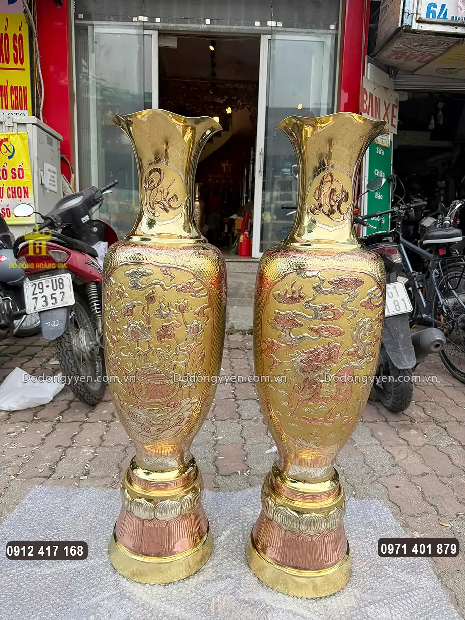 N&ecirc;n giữ m&agrave;u đồng v&agrave;ng vỏ đạn, đồng catut